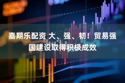 嘉期乐配资 大、强、韧！贸易强国建设取得积极成效